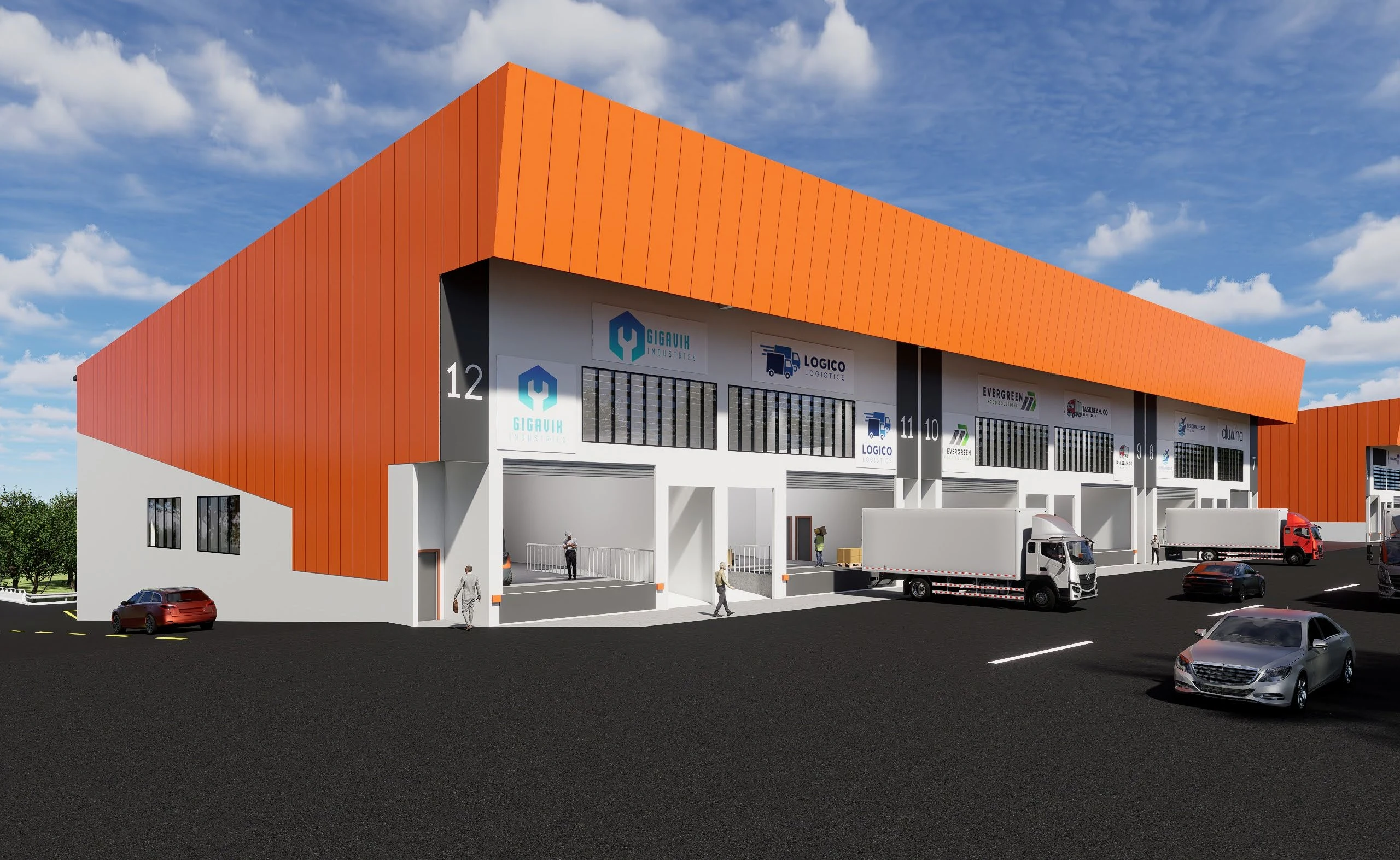Grande Rawang factory exterior — developer’s artist impression